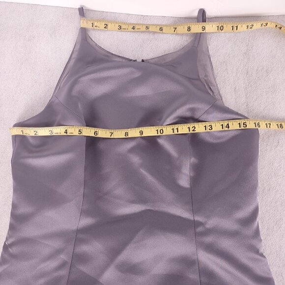 David's Bridal Michaelangelo Lilac Sleeveless Formal Maxi Dress Size 10 (NWT). - Picture 7 of 14